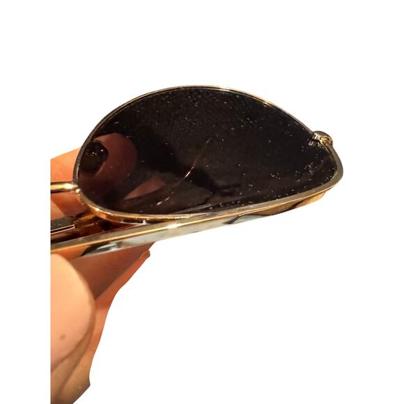 FRYE aviator sunglasses, Gold Frame an Tortoise, with bag, FRY-FA-017 NEW - Picture 9 of 11